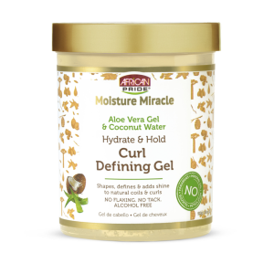 Moisture Miracle: Aloe & Coconut Water Curl Defining Gel