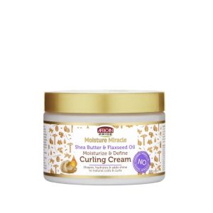Moisture Miracle: Shea Butter & Flaxseed Oil Moisture & Define Curling Cream