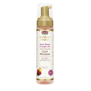Moisture Miracle: Rose Water & Argan Oil Curl Mousse