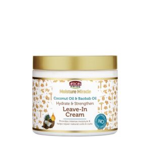 Moisture Miracle: Coconut Oil & Baobab Oil Leave-In Cream