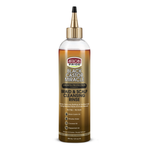 African Pride: Black Castor Miracle: Growth Protection Braid & Scalp Cleansing Rinse