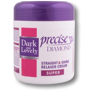 Dark and Lovely Precise Diamond Straight & Shine Relaxer Cream (Super)
