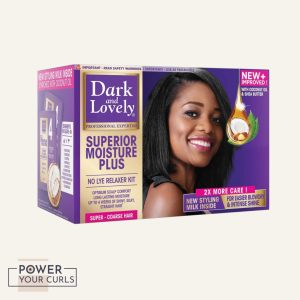 Super Moisture Plus No Lye Relaxer Kit (Super- Coarse Hair)