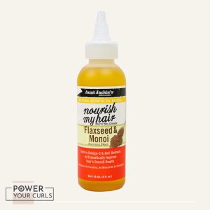 Natural Growth Oil Blends Nourish My Hair Flaxseed & Monoi