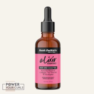 Elixir Essentials Hair And Scalp Oil: Collagen, Tea Tree Oil, & Eucalyptus