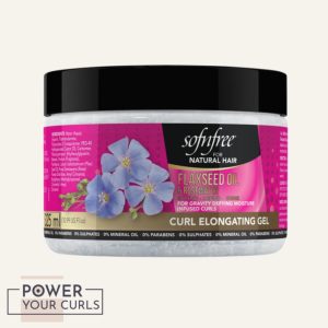 Flaxseed Oil & Rosewater Curl Elongating Gel