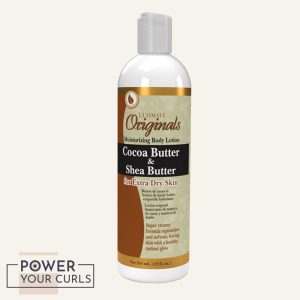 Cocoa Butter & Shea Butter Moisturizing Body Lotion for Extra Dry Skin