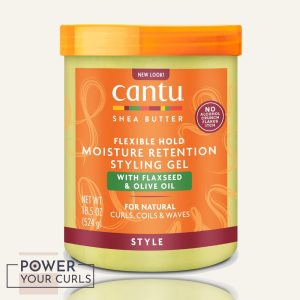 Flexible Hold Moisture Retention Styling Gel With Flaxseed & Olive Oil