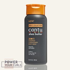 Men’s Collection Shea Butter 3 In 1: Shampoo, Conditioner, Body Wash