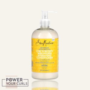 Grapeseed & Tea Tree Oils Low Porosity Weightless Hydrating Conditioner