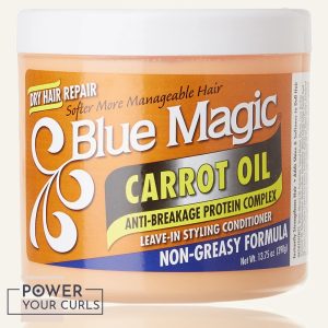 Blue Magic Carrot Oil Anti-Breakage Protein Complex Leave-In Styling Conditioner